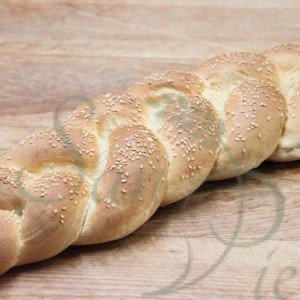 pain sésame tressé / Sesame Braid bread