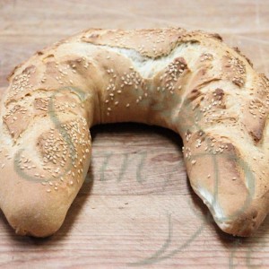 pain Sésame Demi-lune / Sesame Half moon bread