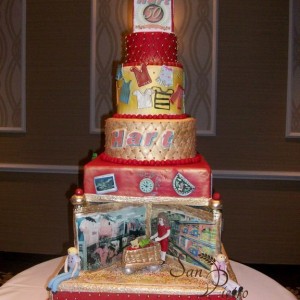 gâteau magasin Hart celebration / Hart Store 50 year Celebration cake