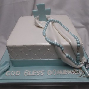 gâteau Baptême pour Domenico / Baptism cake for Domenico
